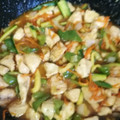 El cooksnap de Juan Jose Mari cuando hizo Pollo agridulce chino 🐲🍜🎋.