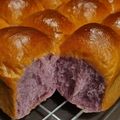 Cooksnap dari ariestis untuk resep Roti Sobek Ubi Ungu