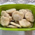 Cooksnap Ms Diah semasa beliau membuat Kuih Getas mudah & sedap.