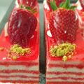 صورة من Chef hamdy morsy، شاركها بعد تجربة وصفة جاتوه سواريه طبقه واحده بكريمه جيلي الفراوله