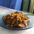 Cooksnap dari ELLY FITRIA untuk resep Sambal lado terong tempe plus teri nasi