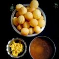 Suryaa Bose's cooksnap of when they made খাট্টা মিঠা ফুচকা(khatta mitha fuchka recipe in bengali).