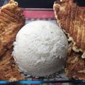 El cooksnap de Valu cuando hizo Milanesas de pescado. 🐟🍅🍋🍜.