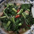 Cooksnap dari Endang Panny W. untuk resep Tumis Sawi Hijau Sosis