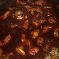 El cooksnap de Jessica Sañudo Sarañana cuando hizo Pechugas de pollo al Pedro Ximénez.