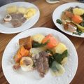 El cooksnap de Mariana Gutierrez cuando hizo Puchero Argentino.