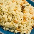Zobia Sajjad's cooksnap of when they made Special Chana Pulao (chickpeas rice).