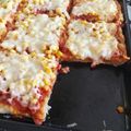 Zsanett Batykó Kuruczné Cooksnap-ja, amikor elkészítette a(z) Olcsó tepsis pizza receptet.
