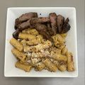 anayen 💕's cooksnap of when they made Steak pasta 🍝.