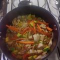El cooksnap de Locoxlosknishes cuando hizo Salteado de pollo y verduras!!.