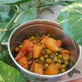 Asma Parveen's cooksnap of when they made மஷ்ரூம் பட்டாணி கறி(peas mushroom curry recipe in tamil).