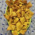 Rekha Vora's cooksnap of when they made પાલકના શક્કરપારા.