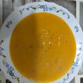 El cooksnap de Sandra cuando hizo Crema de apio y zanahoria.