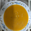 El cooksnap de Sandra cuando hizo Crema de apio y zanahoria.