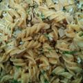 El cooksnap de Verok Reyes cuando hizo Fusilli con crema de chipotle.