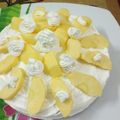صورة من شمس النهار، شاركها بعد تجربة وصفة كيكة الاناناس بالكريمة وجبنة الماسكربوني ☺😋😋