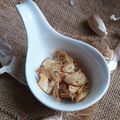 Cooksnap Nuharahmat semasa beliau membuat Garlic chip homemade.