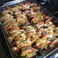 El cooksnap de beastrk cuando hizo Quiche ratatouille con queso azul.