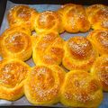 Cooksnap από Κλεοπάτρα Καραγιαννάκη στη συνταγή Ψωμάκια... "συννεφάκια" (Roll-ppang)