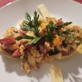 Cooksnap-ul lui Little Iș atunci când a preparat Dovlecel cu legume la cuptor.