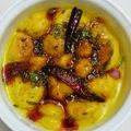 Vanika Agrawal's cooksnap of when they made Punjabi pakode wali kadi.