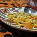 Cooksnap dari nene jeyek untuk resep Menu Sarapan, Jagung, kentang, wortel telur