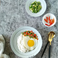 Cooksnap dari nidarudi untuk resep Nasi Telur Ceplok dengan Scallion Oil