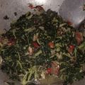 Cooksnap dari Liza Fujinkaii untuk resep Tumis Daun Pepaya + Ikan Teri