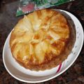 El cooksnap de Ludmi Angelelli cuando hizo Torta de manzana invertida.