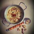 Vibhooti Jain का कुकस्नैप जब उन्होंने पकौड़े की कढ़ी (Pakore ki kadhi recipe in Hindi) बनाया था।