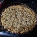 El cooksnap de Caline C cuando hizo Tarta crocante de manzana italiana ¡La Sbrisiolona! 🇮🇹.