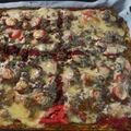 El cooksnap de Maria Elisa Castro Olivares cuando hizo Pizza de zucchini y zanahorias sin harina.