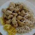 El cooksnap de Chris Shibo cuando hizo Pechuga de pollo con miel y mostaza.