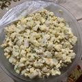 El cooksnap de Sandra Alvarado cuando hizo Ensalada de papa y manzanas.