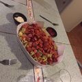 El cooksnap de Dennisse Basoalto cuando hizo Chorrillana.