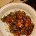 Joe Thorstensen's cooksnap of when they made Orange Chicken.