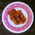 Cooksnap dari Bunda Yenni untuk resep Sosis asam manis