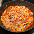 El cooksnap de begoigualada cuando hizo Arroz caldoso con langostinos y calamares.