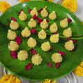 Shilpa Ravindra Kulkarni's cooksnap of when they made मिल्की कोकोनट मोदक (milk coconut modak recipe in marathi).