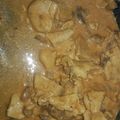 El cooksnap de jennifermaganda cuando hizo Pollo en Crema Chipotle.