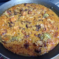 El cooksnap de isabel cuando hizo Arroz seco con bacalao y 10 verduras.