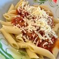 Ujszigeti Imre Cooksnap-ja, amikor elkészítette a(z) Bacon - paradicsomos penne receptet.