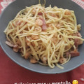 El cooksnap de Cristina Castillo Vioque cuando hizo Spaghetti mar y montaña.