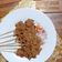 Cooksnap dari Anggunvila untuk resep Sate Jamur Tiram Bumbu Kacang