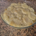 El cooksnap de Nayara Bonnin cuando hizo Pastel de bacalao y patatas gratinado al horno.