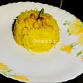 Swati Ganguly Chatterjee 's cooksnap of when they made বাসন্তী পোলাও(Basanti polau recipe in bengali).