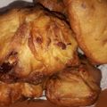 El cooksnap de Martina Migueles cuando hizo Buñuelos de banana.