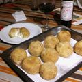 El cooksnap de Juan monet cuando hizo Bombas de papa con jamón y queso.