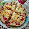 simonemo97 Cooksnap-ja, amikor elkészítette a(z) Serpenyős pizza, tíz-húsz perc alatt receptet.