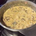 El cooksnap de Pablo Sebastian Feldman cuando hizo Salsa parisienne.